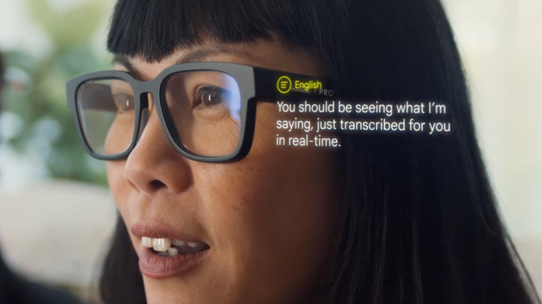 Google translation smart glasses