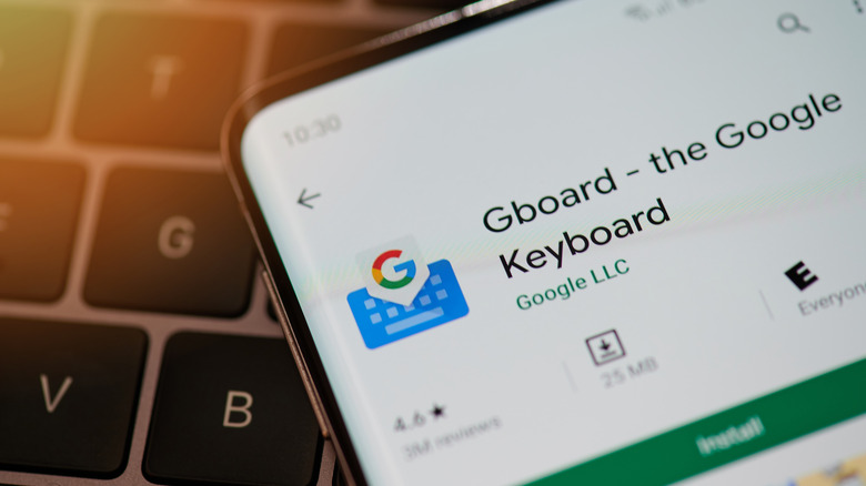 Gboard, the de facto Android stock keyboard